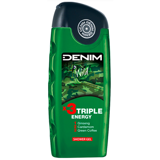 Denim Wild Duschgel für Männer 250 ml