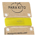 Parakito Mückenschutz-Armband Bunt Gelb Natürlich, nachfüllbar, wasserfest, 24h Schutz/Tag - 15 Tage pro Nachfüllung + zwei Nachfüllungen