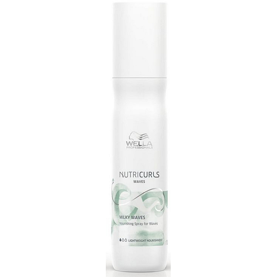 Wella Professionals Nutricurls Milky Waves Pflegespray für die perfekte Ernährung von Locken 150 ml