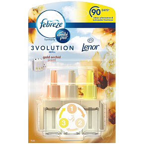 Ambi Pur 3 Volution Gold Orchid elektrischer Lufterfrischer Nachfüllung 20 ml Ambi Pur 3 Volution Gold Orchid elektrischer Lufterfrischer Nachfüllung 20 ml