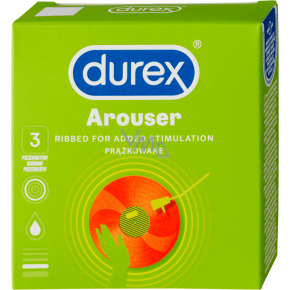 Durex Arouser Kondom, nominale Breite 53 mm 3 Stück Durex Arouser Kondom, nominale Breite 53 mm 3 Stück