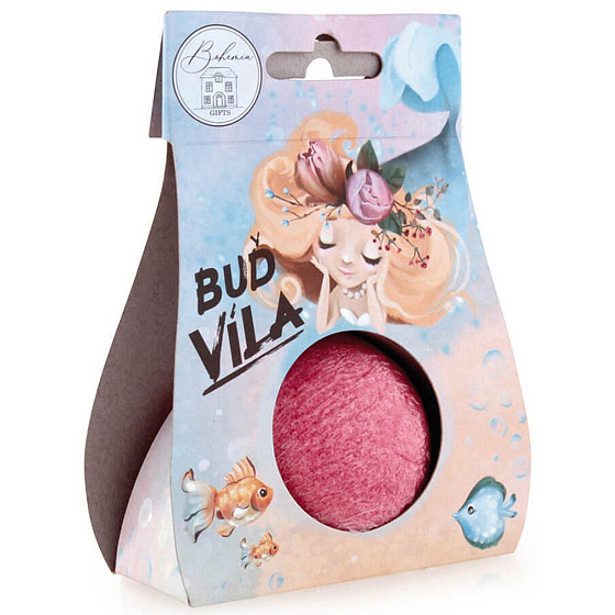 Bohemia Gifts Be a fairy funkelnde schäumende Badekugel für Kinder 100 g
