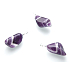 Amethyst Malawi Trommel-Anhänger Naturstein M, ca. 2,5 cm, Stein der Könige und Bischöfe