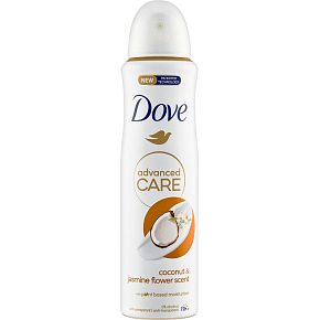 Dove Advanced Care Kokos Antitranspirant Spray, 150 ml