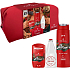 Old Spice Lumberjack BearGlove 2in1 Duschgel und Shampoo 250 ml + Captain Aftershave 100 ml + BearGlove Deodorant Stick 50 ml + Etui, Kosmetikset für Männer