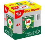 Jar Geschirrspültabs Original All In One Zitrone, 4× 46 Stk, insgesamt 184 Stk