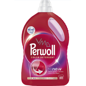 Perwoll Renew Color Waschgel für Buntwäsche, Schutz vor Formverlust und Erhaltung der Farbintensität 60 Dosen 3 l Perwoll Renew Color Waschgel für Buntwäsche, Schutz vor Formverlust und Erhaltung der Farbintensität 60 Dosen 3 l