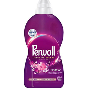 Perwoll Waschgel Mega Renew Blossom 40 Wäschen, 2000 ml