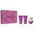 Versace Dylan Purple Eau de Parfum 50 ml + Körperlotion 50 ml + Duschgel 50 ml, Geschenkset für Frauen