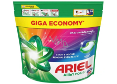 Ariel All in 1 Pods Color gelové kapsle univerzální 70 kusů