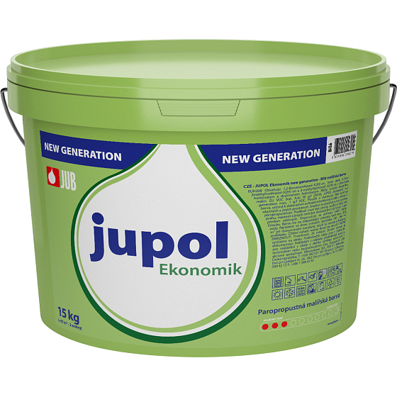 Jub Jupol Ekonomik Malerfarbe, 10 l, 15 kg