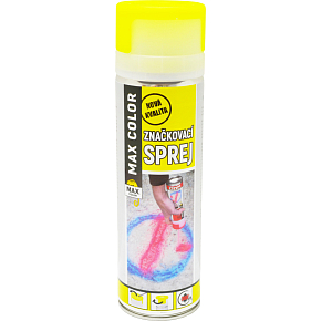 Max Color Markierungsspray, hellgelb, 500 ml