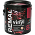 REMAL Vinyl Color mat abwaschbare Farbe für Wände, 830 weinrot, 3,2 kg