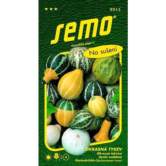 Semo Zierkürbis - kleine Fruchtmischung 3g