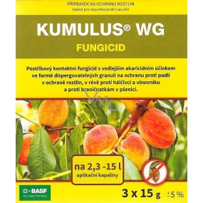 Basf Kumulus WG Pflanzenschutzmittel gegen Mehltau 3 x 15 g