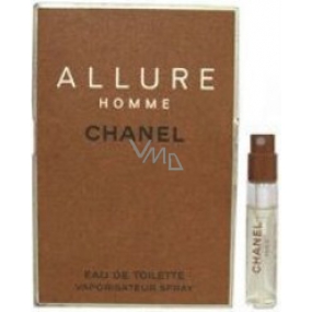 Chanel Allure Homme Eau de Toilette 2 ml mit Spray, Fläschchen