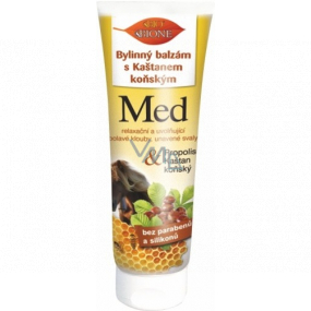 Bione Cosmetics Med & Propolis mit Chestnut Horse Kräuterbalsam für alle Hauttypen 300 ml