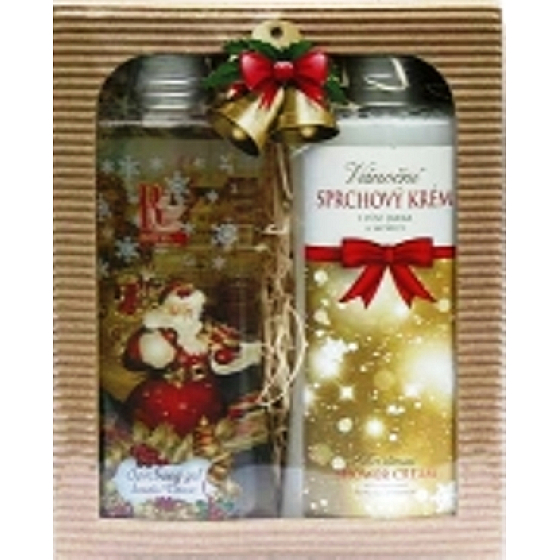 Böhmen Geschenke Weihnachten Apfel und Zimt Duschgel 250 ml + Bad 250 ml, Kosmetikset