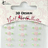 Absolute Cosmetics Nail Art 3D Nagelaufkleber 24903 1 Blatt