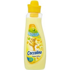 Coccolino Happy Yellow Weichspüler mit konzentriertem Stoff 28 Dosen von 1 l