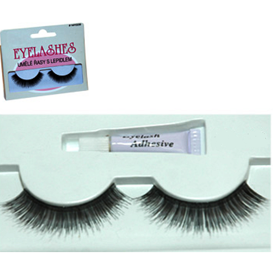 Gesichtssystem Falsche Wimpern Nr. 118 1 Paar + Kleber 1 g