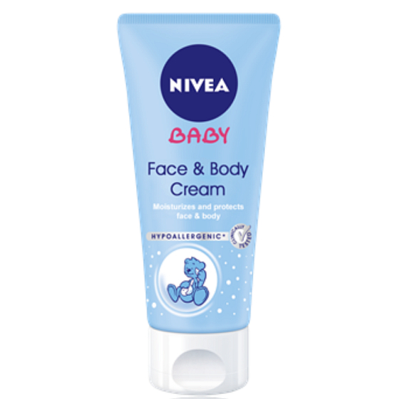 Nivea Baby Feuchtigkeitscreme mit Ringelblume für Gesicht und Körper 100 ml