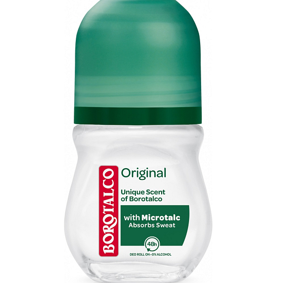 Borotalco Original Roll-On Antitranspirant Deodorant Unisex 50 ml