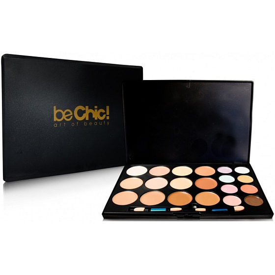 Sei schick! Camouflage Palette Palette von 20 Concealern 12 Farben Fazit und 8 Concealer