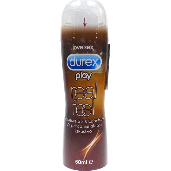 Durex Play Real Feel Schmiergel mit 50 ml Pumpe