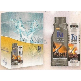 Fa Men Xtreme Muscle Relax Duschgel 400 ml + Deodorant Spray für Männer 150 ml, Kosmetikset