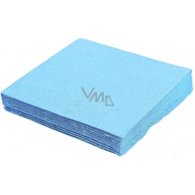 Gastro Papierservietten 2-lagig 33 x 33 cm 50 Stück hellblau gefärbt