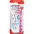 Aquafresh Dent de Lait Zahnpasta 50 ml + Zahnbürste + Tasse, rosa Set für Kinder