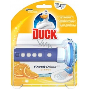 Duck Fresh Discs Active Citrus WC-Gel für hygienische Sauberkeit und Frische Ihrer Toilette 36 ml