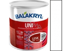 Balakryl Uni Gloss 1000 Weiße Universalfarbe für Metall und Holz 700 g