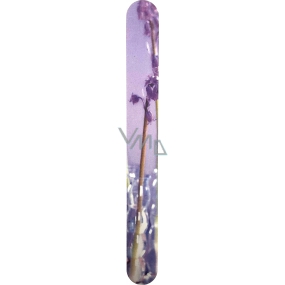 Nagelfeile lila Schmirgelblume in einer Vase 18 cm 5312