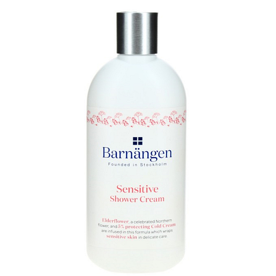Barnängen Sensitive Duschcreme weich, mit Holunderblüten und nordischen Pflanzen 400 ml