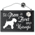 Nekupto Pets Holzschild Schnauzer 155 x 98 x 5 mm