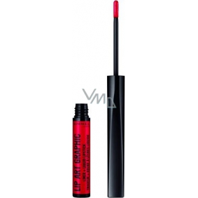 Rimmel London Lip Art Grafischer Konturstift + flüssiger Lippenstift 2in1 610 Hot Spot 1,8 ml