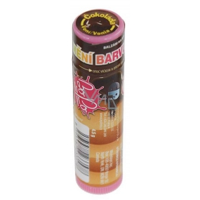Bo-Po Schokoladenfarbwechselnder Lippenbalsam mit einem Duft für Kinder 4,5 g