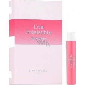 Givenchy Live Irrésistible Rosy Crush Eau de Parfum für Frauen 1 ml mit Spray, Fläschchen
