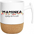 Albi Korkohrnek mit Griff Mama weiß 300 ml