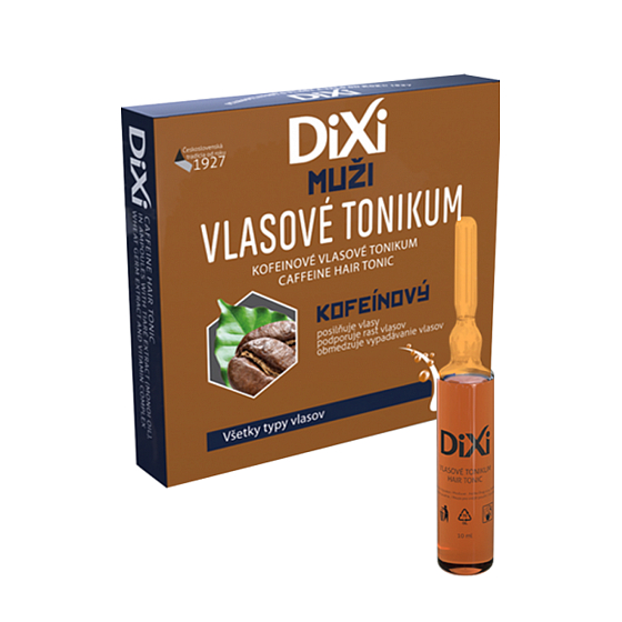 Dixi Koffein-Haar-Tonikum für Haarwachstum für Männer 6 Ampullen