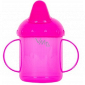 Erste Schritte Becher mit zwei Griffen rosa 260 ml