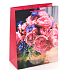 Nekupto Geschenkpapiertüte 32,5 x 26 x 13 cm Rosa Pfingstrosen 2022 30 L - KFL