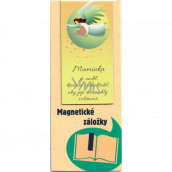 Albi Magnetisches Lesezeichen für das Buch Mama ist ein Engel 8,7 x 4,4 cm
