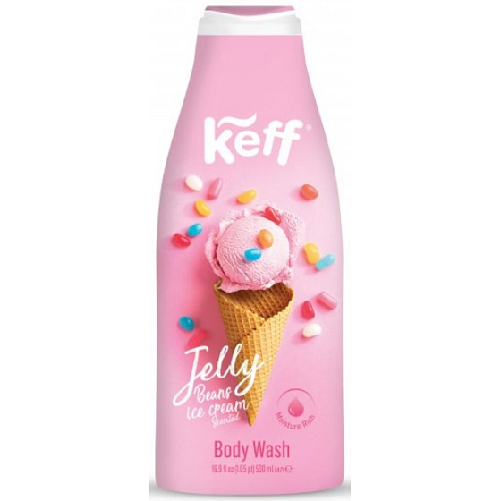 Keff Jelly Beans Körperreinigungsgel 500 ml