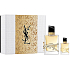 Yves Saint Laurent Libre parfümiertes Wasser 50 ml + parfümiertes Wasser für Frauen 7,5 ml, Geschenkset für Frauen