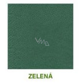 Delis Deluxe Papierservietten 2-lagig 33 x 33 cm 20 Stück Farbe grün