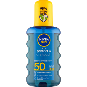 Nivea Sun Protect & Dry Touch OF50 Unsichtbares Sonnenschutzspray 200 ml