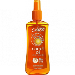 Calypso Karottenöl SPF15 Karottenöl für Sonnenbäder 200 ml